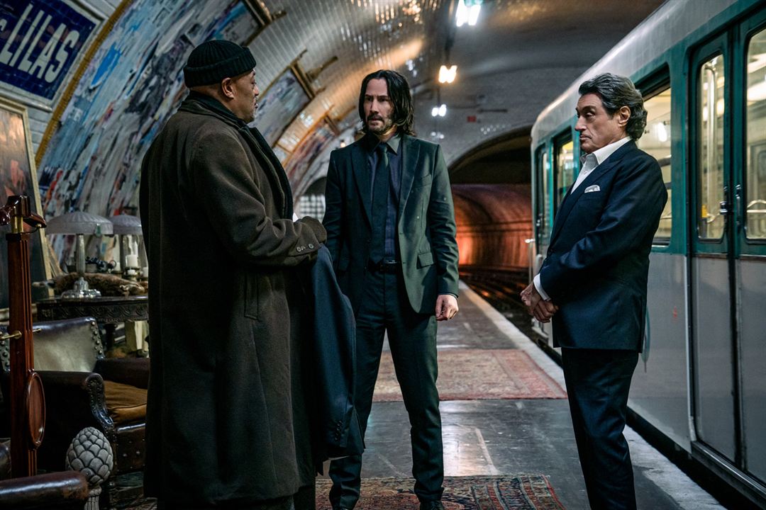 John Wick 4 : Foto Keanu Reeves, Laurence Fishburne, Ian McShane