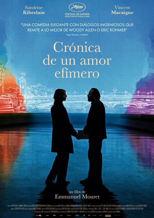 Crónica de un amor efímero : Cartel