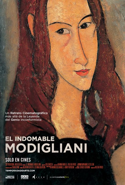 El indomable Modigliani : Cartel