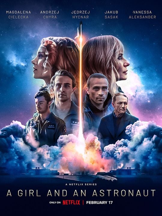 La chica y el cosmonauta : Cartel