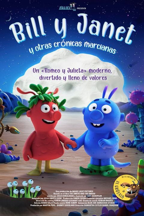 Bill y Janet y otras crónicas marcianas : Cartel