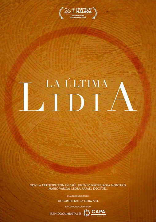 La última lidia : Cartel