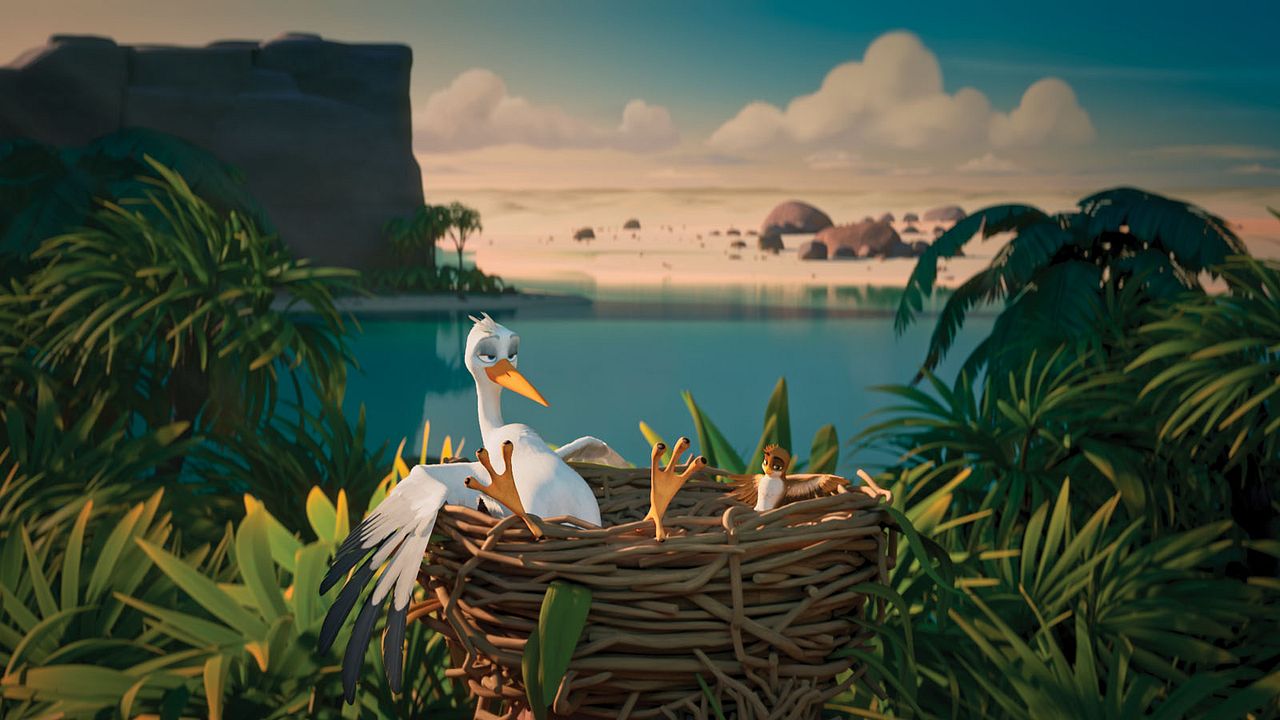 Richard la cigüeña y la joya perdida : Foto