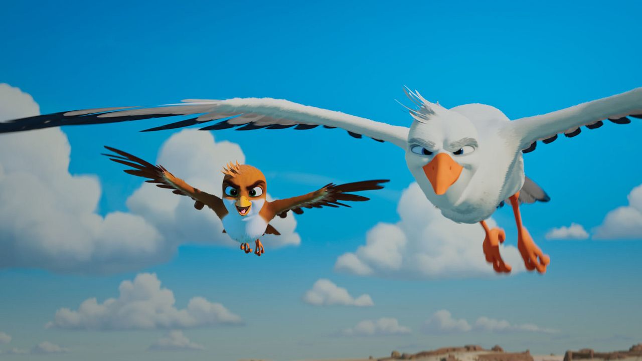 Richard la cigüeña y la joya perdida : Foto