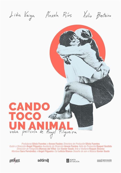 Cando toco un animal : Cartel