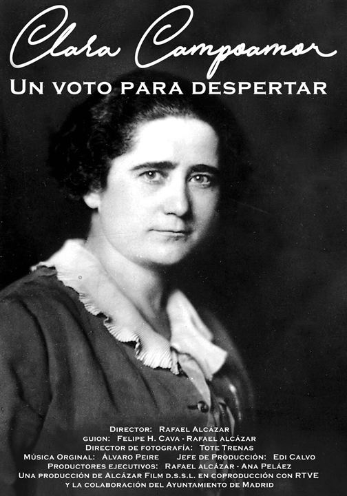 Clara Campoamor, un voto para despertar : Cartel