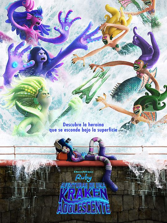 Ruby: Aventuras de una kraken adolescente : Cartel
