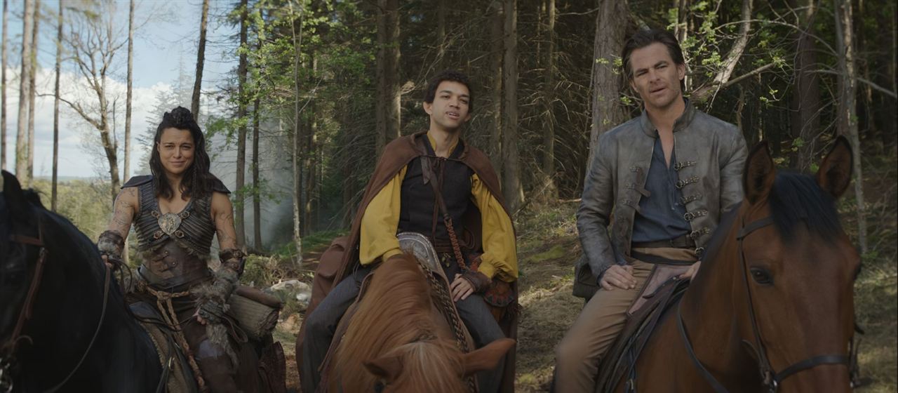 Dungeons & Dragons: Honor entre ladrones : Foto Chris Pine, Justice Smith, Michelle Rodriguez