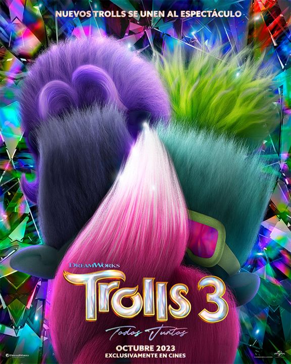 Trolls 3: Todos juntos : Cartel