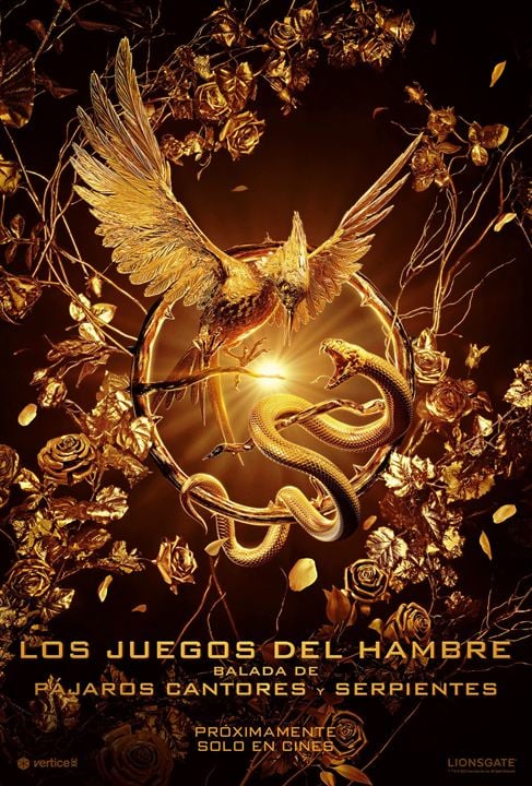 Los Juegos del Hambre. Balada de pájaros cantores y serpientes : Cartel