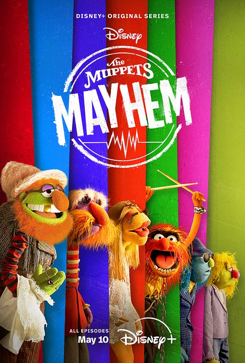Los Muppets: Los Mayhem dan la nota : Cartel