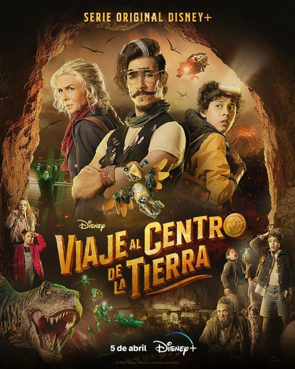 Viaje al centro de la tierra : Cartel