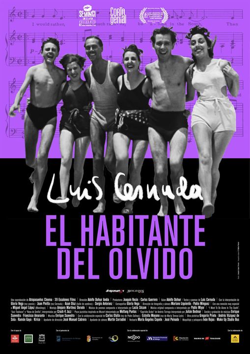 Luis Cernuda, el habitante del olvido : Cartel