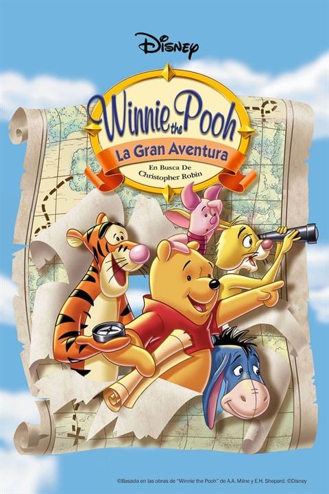 La gran aventura de Winnie the Pooh : Cartel