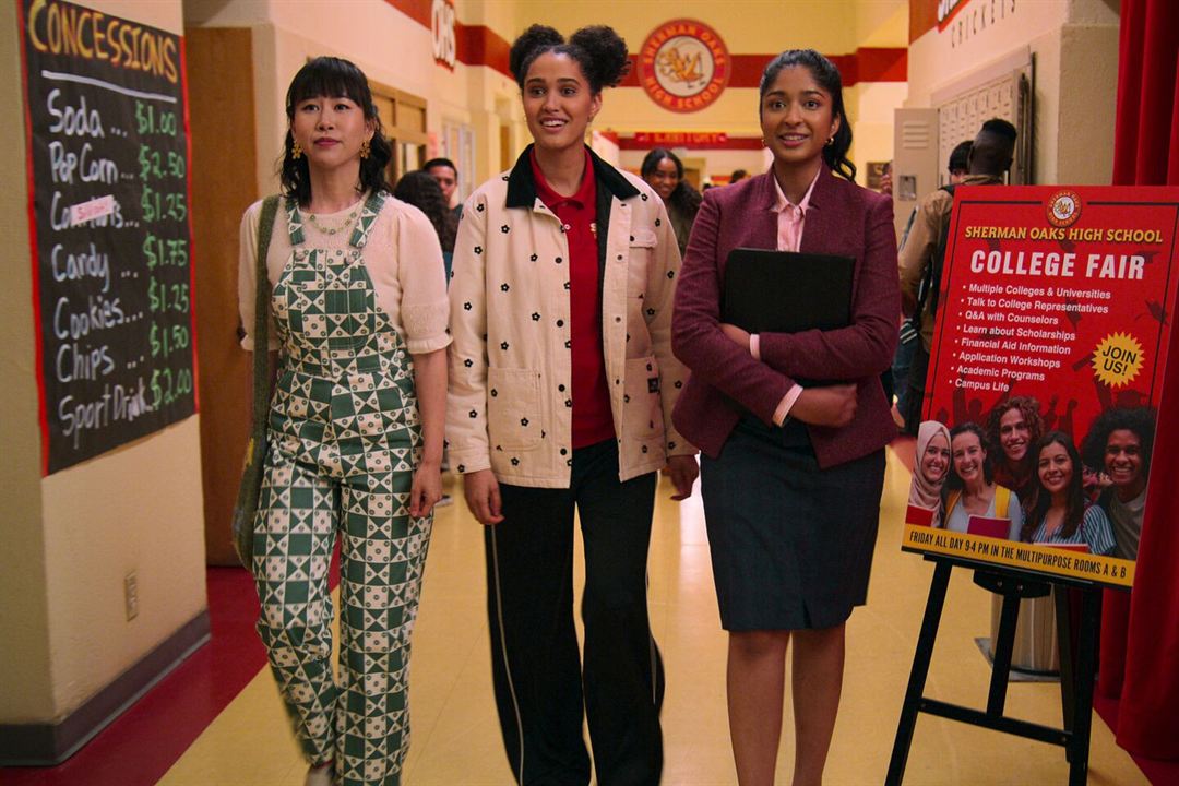 Foto Maitreyi Ramakrishnan, Ramona Young, Lee Rodríguez