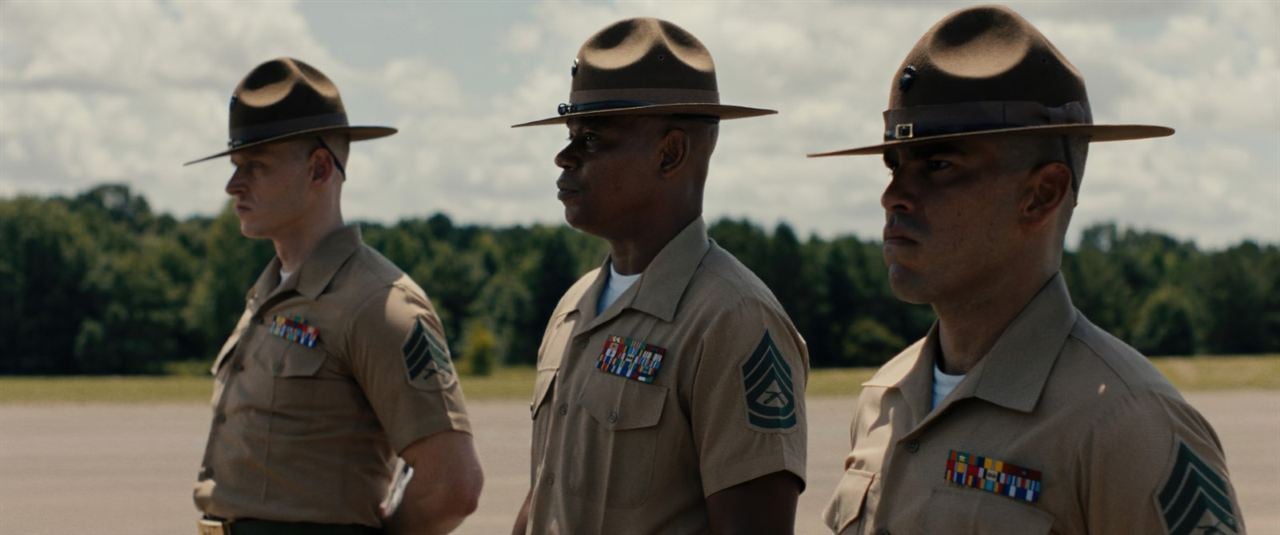 La inspección : Foto Bokeem Woodbine, Raul Castillo, Nicholas Logan