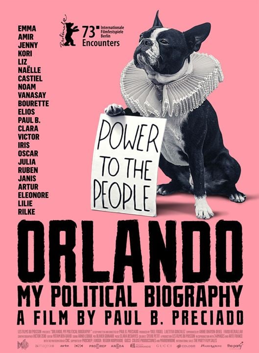 Orlando, mi biografía política : Cartel