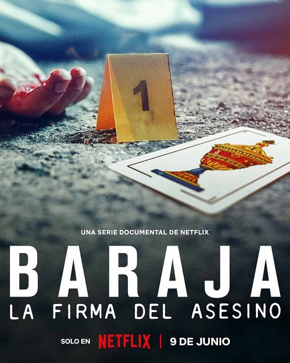 Baraja: La firma del asesino : Cartel