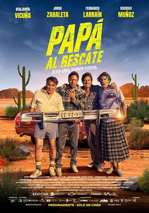 Papá al rescate : Cartel