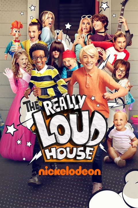 The Really Loud House: Una verdadera familia ruidosa : Cartel