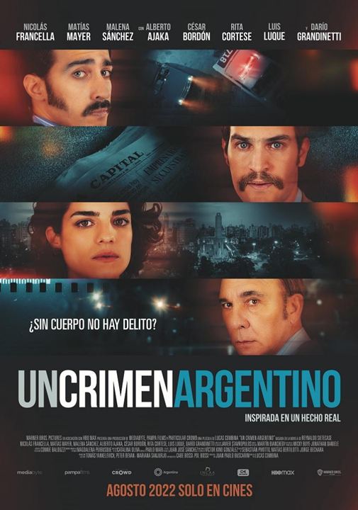 Un crimen argentino : Cartel