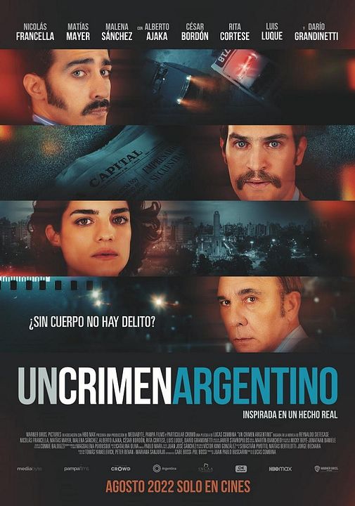 Un crimen argentino : Cartel