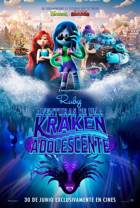 Ruby: Aventuras de una kraken adolescente : Cartel