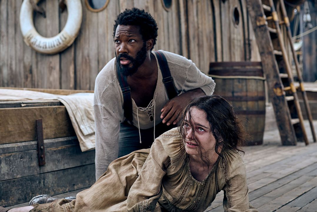 El último viaje del Demeter : Foto Aisling Franciosi, Corey Hawkins