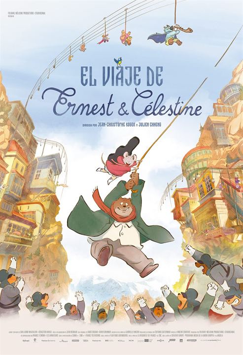 El viaje de Ernest y Célestine : Cartel