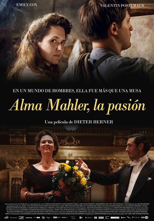 Alma Mahler, la pasión : Cartel