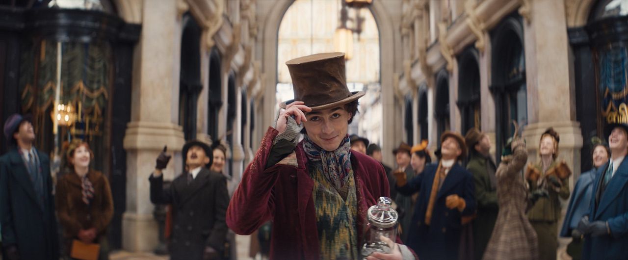 Wonka : Foto Timothée Chalamet