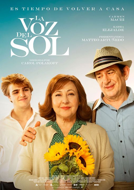 La voz del sol : Cartel