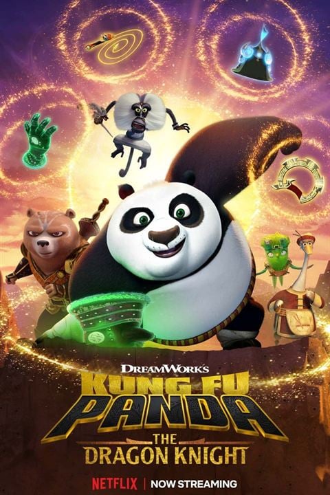 Kung Fu Panda: El caballero del Dragón : Cartel