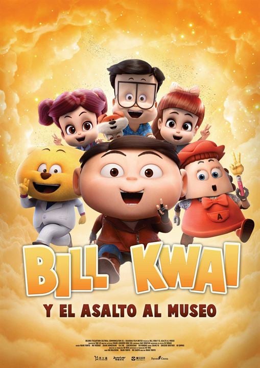 Bill Kwai y el asalto al museo : Cartel