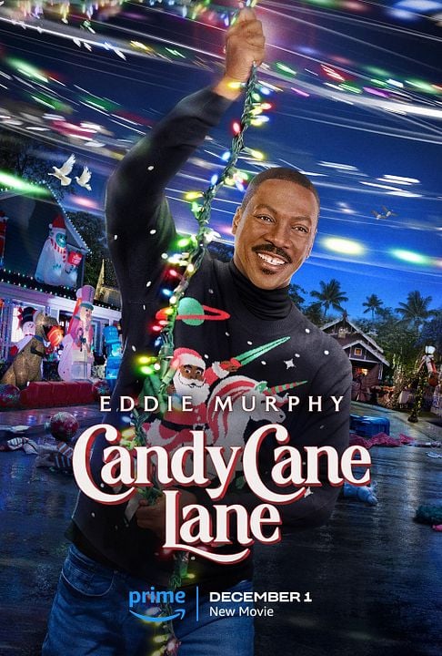 Navidad en Candy Cane Lane : Cartel