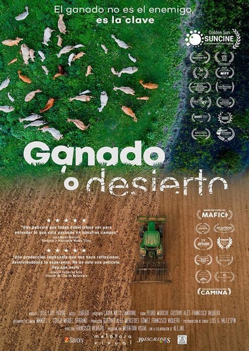 Ganado o desierto : Cartel