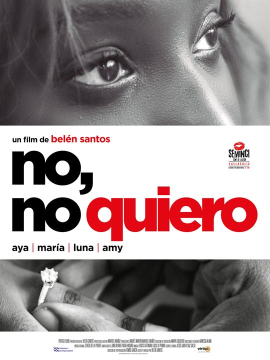 No, no quiero : Cartel