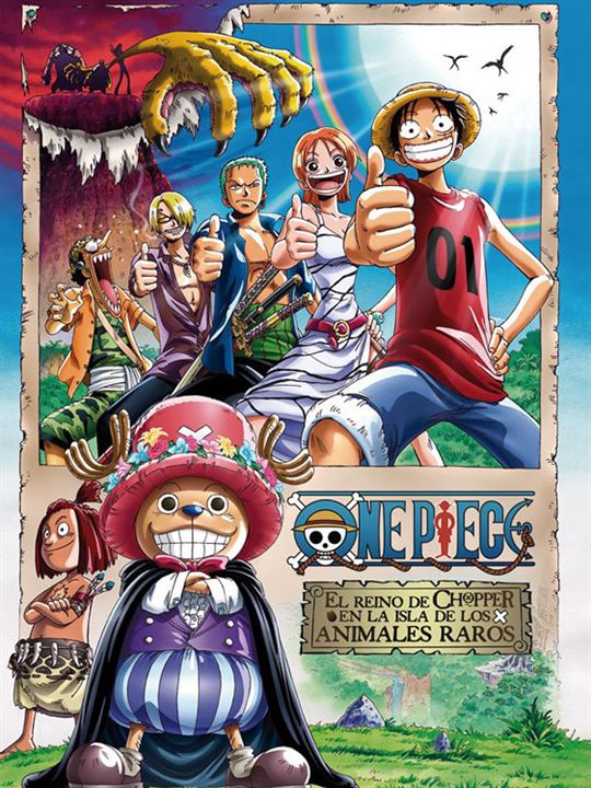 One Piece. El reino de Chopper en la isla de los animales raros : Cartel