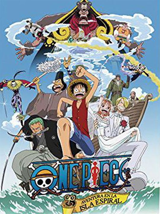 One Piece: Aventura en la Isla Espiral : Cartel