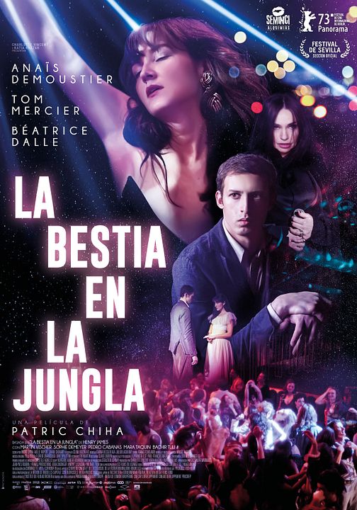 La bestia en la jungla : Cartel