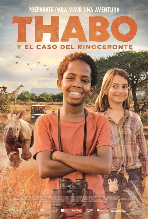 Thabo y el caso del rinoceronte : Cartel