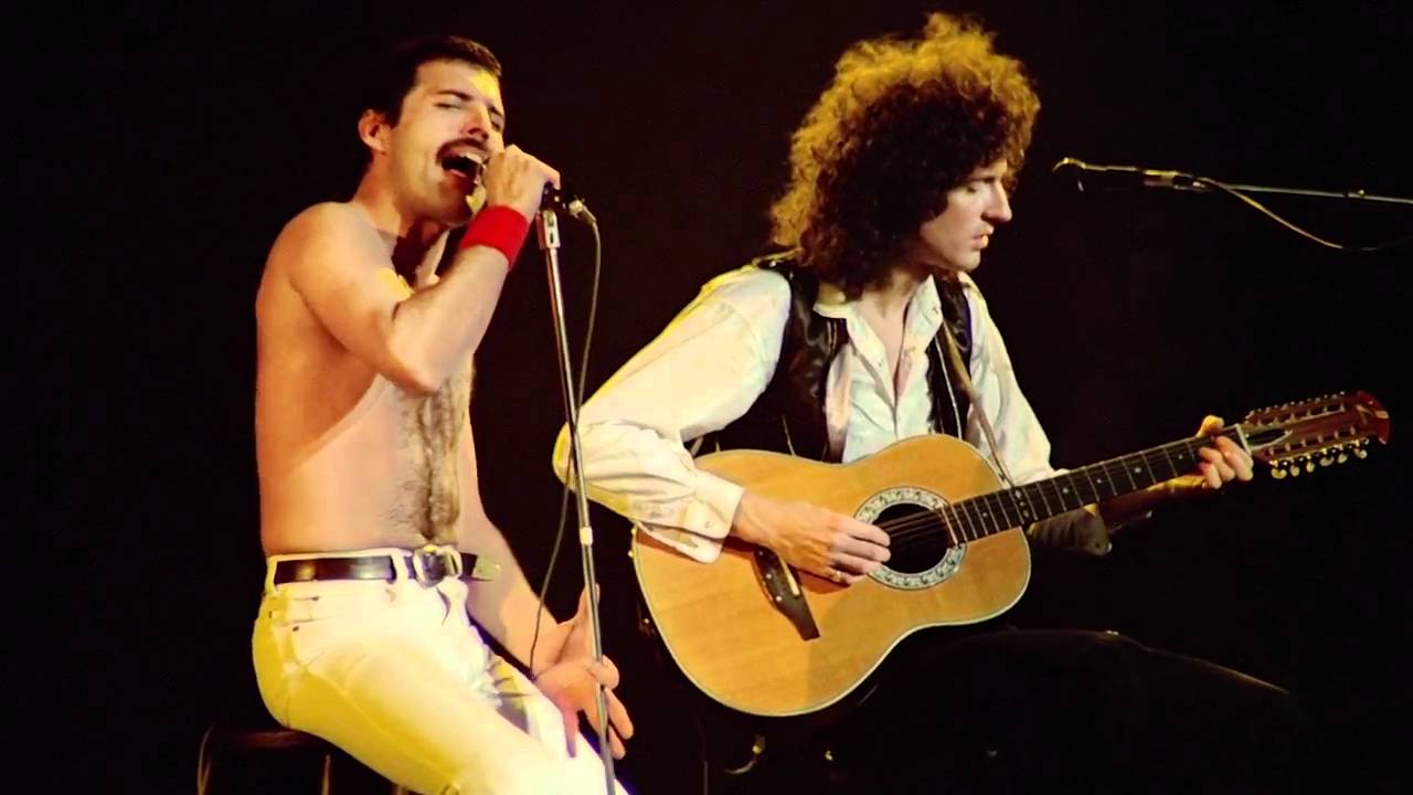 Foto Freddie Mercury, Brian May