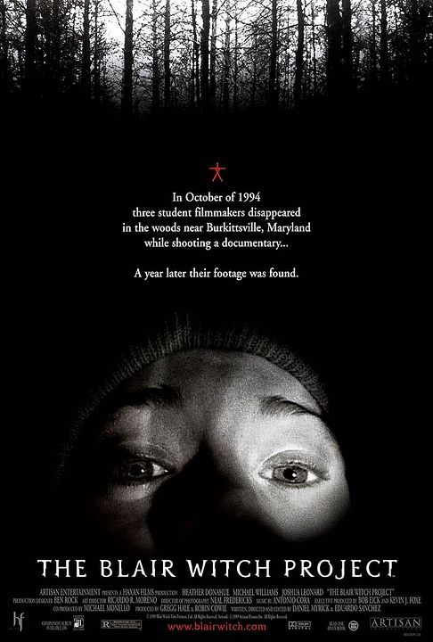 The Blair Witch Project (El proyecto de la bruja de Blair) : Cartel