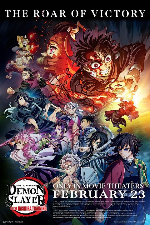 Guardianes de la Noche (Kimetsu no Yaiba): Rumbo al entrenamiento de los Pilares : Cartel