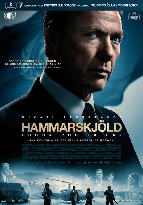 Hammarskjöld: Lucha por la paz : Cartel