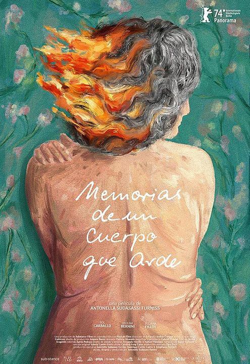 Memorias de un cuerpo que arde : Cartel