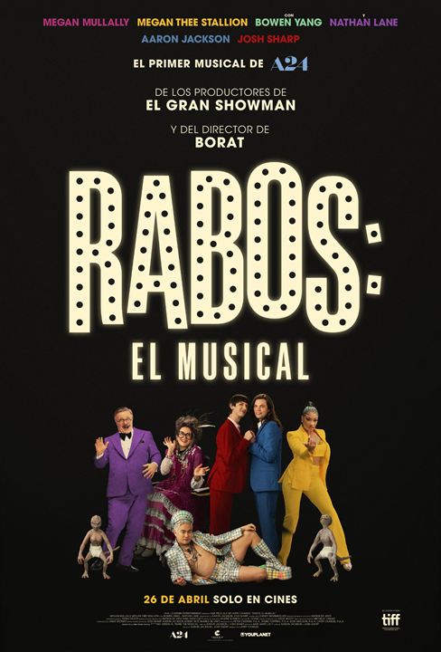 Rabos: El musical : Cartel