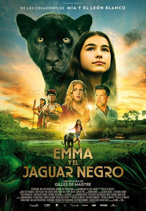 Emma y el jaguar negro : Cartel