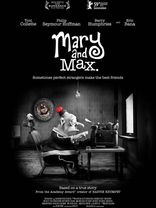 Mary and Max : Cartel