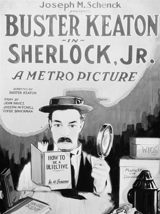 El moderno Sherlock Holmes : Cartel